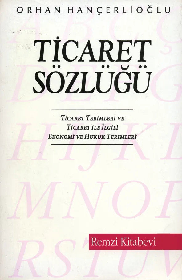 Ticaret Sözlüğü